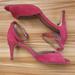 Anthropologie Shoes | Anthropologie Peep Toe Heels Size 9 | Color: Pink | Size: 9