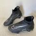 Nike Shoes | Men Nike Alpha Menace Elite 3 Football Cleats Black Ct6648-010 Size 11 | Color: Black/White | Size: 11