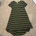 Lularoe Dresses | Carly Swing Dress Xs 2-4 | Color: Black/Yellow | Size: Xs