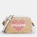 Coach Bags | Coach Mini Jamie Camera Bag In Signature Canvas With Heart Print | Color: Cream | Size: Os