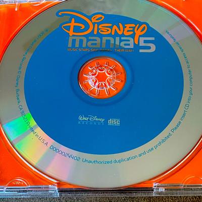 Disney Media | Disney Mania 5various Disney Artists | Color: Blue/Orange | Size: Os