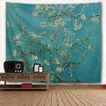 WIHVE Large Tapestry Van Gogh Branches Of An Almond Tree In Blossom Tapestry Wall Hanging Art Home Decor for Living Room Bedroom Bathroom Kitchen Dorm 90 x 60 Inches