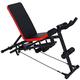 Adjustable Weight Bench,Foldable Flat Fly Weight Press,Adjustable Sit Up Incline Abs Benchs,Home Gym Fitness Equipment,Max Load 300Kg