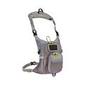 Allen Company Fall River Fishing Chest Pack, Fits up to 2 Tackle/Fly Boxes, 152 CU in / 2.5 L, Gray/Lime,63446372