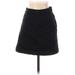 Free People Casual Skirt: Black Solid Bottoms - Women's Size 2