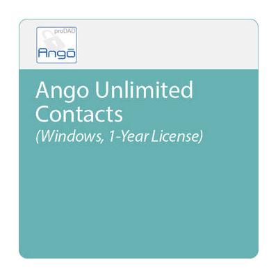 proDAD Ango Unlimited Contacts (1-Year License) ANGO UNLIMITED CONTACT WIN 1YR LIC