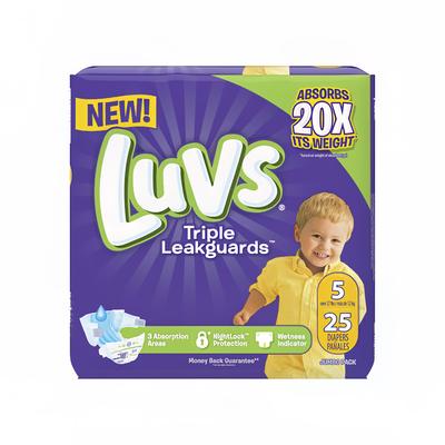 Procter & Gamble 85926 Luvs Diapers - Size 5, (4) 34-count Packs