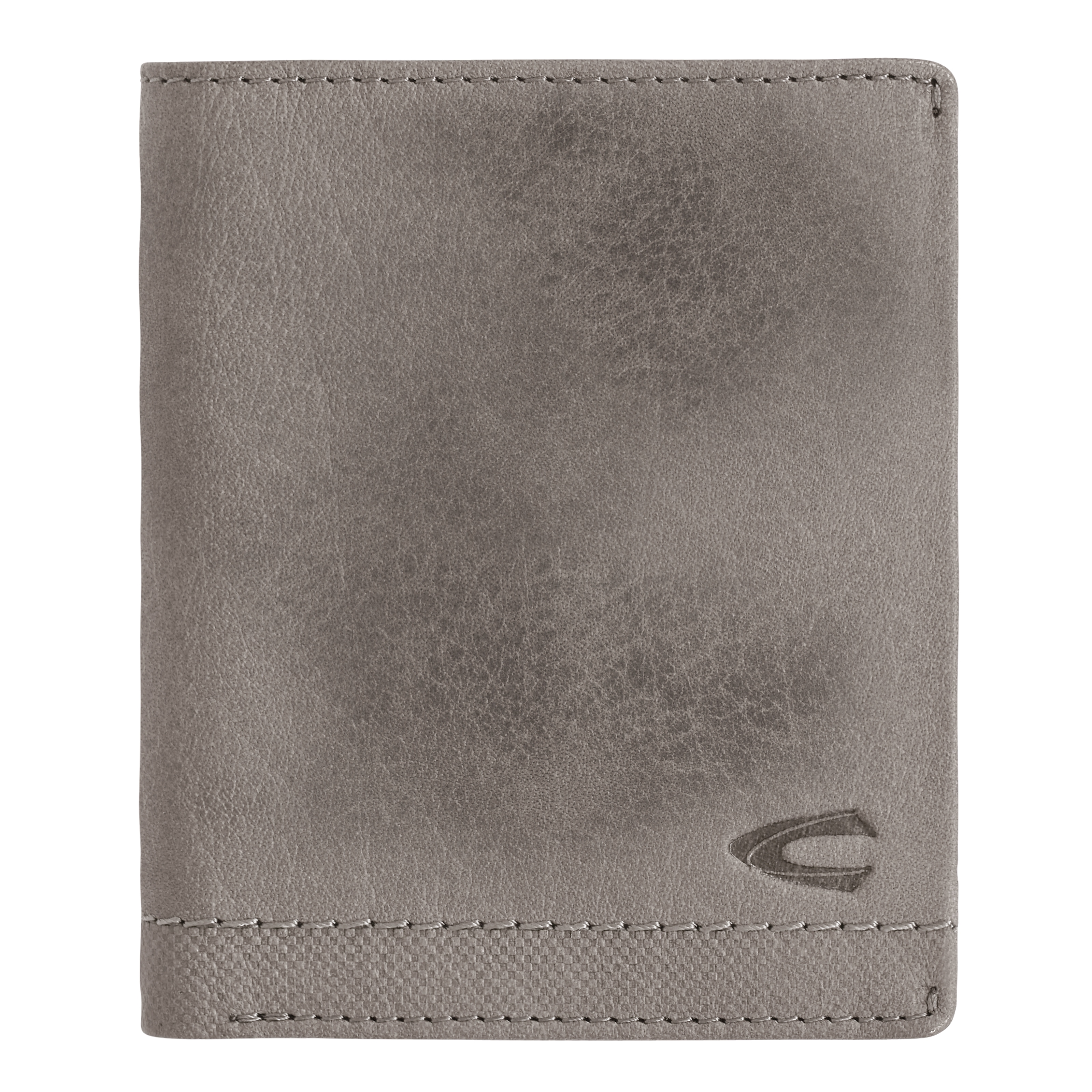 Geldbörse CAMEL ACTIVE "Nimbus", grau, Leder, clean, Kleinlederwaren, weich genarbtes Leder mit leicht abgesetzten Ziernähten, RFID Schutz Image