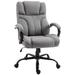 500lbs Big and Tall Office/Computer Chair with Wide Seat,with Adjustable Height, Swivel Wheels and Linen Finish