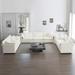 3 Piece Sofa Set Oversized Sofa Comfy Sofa Couch, 2 Pieces of 2 Seater and 1 Piece of 3 Seater Sofa for Living Room