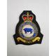 Royal Air Force Marham Station Badge Marham Station Machine Embroidered Patch RAF King's Crown And Queen's Crown Badges