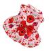 Kiskick Cute Pet Dress Pet Dress with Bow Decoration Pet Dress Comfortable Cat Dress with Charming Bow Decoration Cartoon Print Dog Princess Skirt Pet