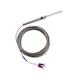 Farfi 1/2/3/4/5m 50mm Probe K-Type Thermocouple Temperature Sensor Meter M8 Thread (5m)