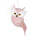 Sunisery Simulated Plush Owl for Holiday Tree Decoration