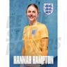 England Hannah Hampton Headshot Away Poster A3