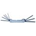 2PK Eklind 20811 8 Piece SAE Fold-Up Hex Key Set