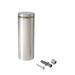 Stainless Steel Standoff 1-1/2 Inch Diameter X 4 Inch Barrel Length Brushed Finish For PVC Glass And Sign Stand Off Wall Anchors And Screws 20 Piece Store/Restaurant Pack