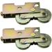 Door Roller 2pcs 1-1/4 Steel Ball Axle Door And Window Hardware Pulley Hardware Accessories