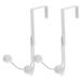 2pcs Punch-free Hanger Hook Door Back Hanging Hook Over Door Rack for Clothes