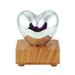 3D Fireworks Bear Lamp LED Stereo Romantic Valentine s Day Gift Colorful USB Ambience Light Bedside Table Bedroom Lamp Projector Decoration (Love Heart)