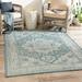 Mark&Day Outdoor Area Rugs 2x3 Thirsk Traditional Indoor/Outdoor Dark Blue Area Rug (2 x 2 11 )