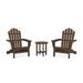 TrexÂ® Outdoor Furnitureâ„¢ 3-Piece Monterey Bay Adirondack Set in Vintage Lantern