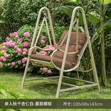 Single Outdoor Fabric Recliner Elastic Luxury Bracket Rocking Reading Accent Chair Living Room Relax Chaise Design Furniture