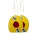 Xipoxipdo 2Pack Felted Bee Pod Diy Bee House Bee Ornament Felted Beehive For Wild Bee Handmade Bee Feeder Hanging For Garden Yard Outside Hanging Decoration