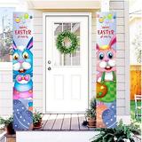 Clearance!! TKing Fashion Easter Decorations for the Home Easter Party Decorations Easter Garden Flag Spring Decor Easter Party Favors Easter Decor