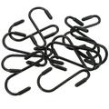 12 Pcs Curtain Hooks Coat Hangers Hooks for Coats Heavy Duty Plant Hanger Heavy Duty Metal Hangers Small Hooks for Hanging S Hook Hanger Ordinary Towel Pvc Iron