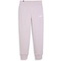 PUMA Damen Sporthose ESS Sweatpants FL cl (s), Größe L in Grau