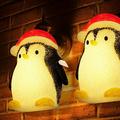 Christmas Penguin Porch Light Cover Decorations Wall Lamp Lampshade Fits Standard Outdoor Porch Lamp Decor