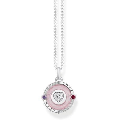 Thomas Sabo - Kette 925er Silber, Emaille Ketten 1 ct Damen