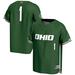 Men's GameDay Greats #1 Green Ohio Bobcats Lightweight Baseball Fashion Jersey