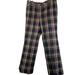 Michael Kors Pants & Jumpsuits | Michael Kors Wool Plaid Trousers Pants Women’s Size 10 | Color: Brown/Orange | Size: 10