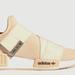 Adidas Shoes | Adidas Nmd_r1 Strap Shoes Women’s 10 1/2 Sneaker | Color: Cream/Tan | Size: 10.5