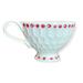 Anthropologie Dining | Anthropologie Pinched Mosiac Footed Mug | Color: White | Size: Os