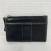 Coach Bags | Coach Black Leather Slg Mini Skinny Zip Card Case | Color: Black | Size: Os