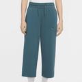 Nike Pants & Jumpsuits | Nike Womens Sportswear Jersey Capri Pants Blue $60 Cj3748-058 Medium | Color: Blue | Size: M