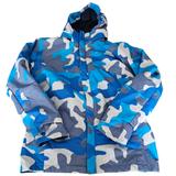 Columbia Jackets & Coats | Columbia Bugaboo Ii Fleece Blue Camo Print Interchange Outerwear Jacket Size Xl | Color: Blue/Gray | Size: Xlb