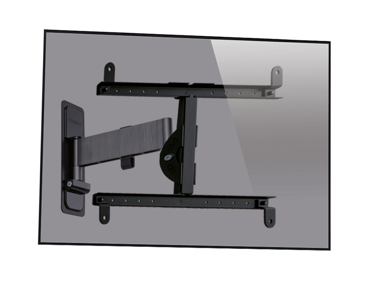 Erard EXO 600TW2 schwenkbare TV Wandhalter 40-85 Zoll, Aluminium Image