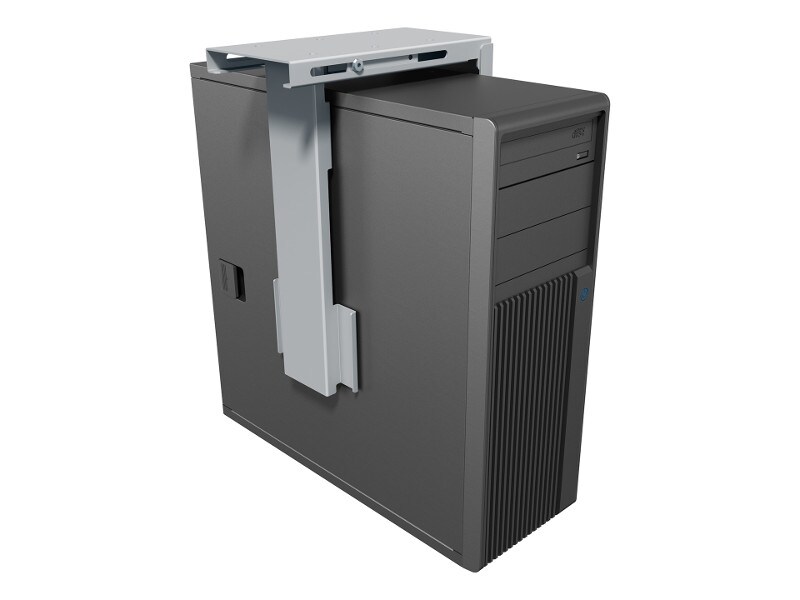 Dataflex Viewmate PC Halterung unter/an dem Tisch (32.312) silber Image