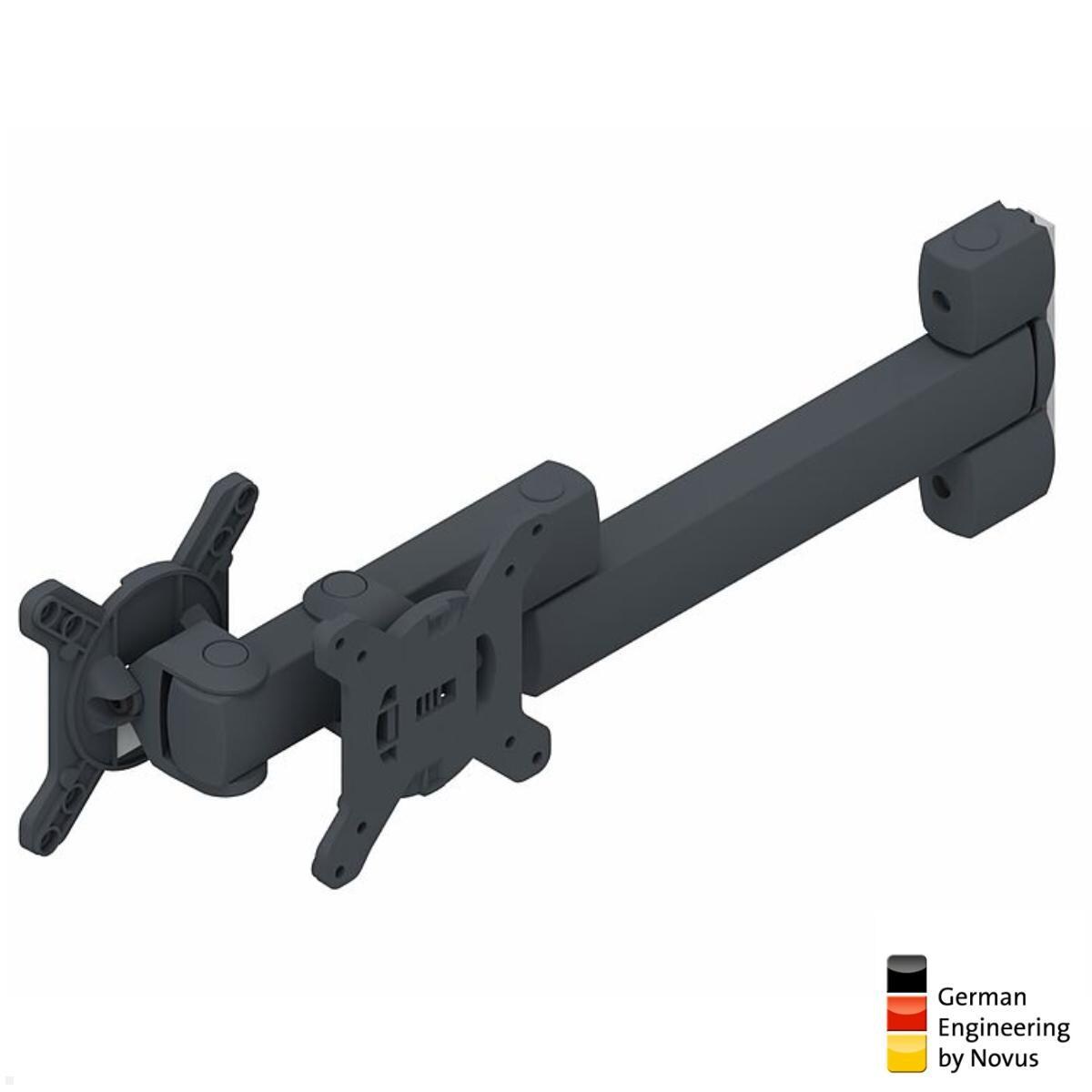 Novus POS Arm L 380 cross 2 Dual Monitorhalter (853+4505+003), schwarz Image