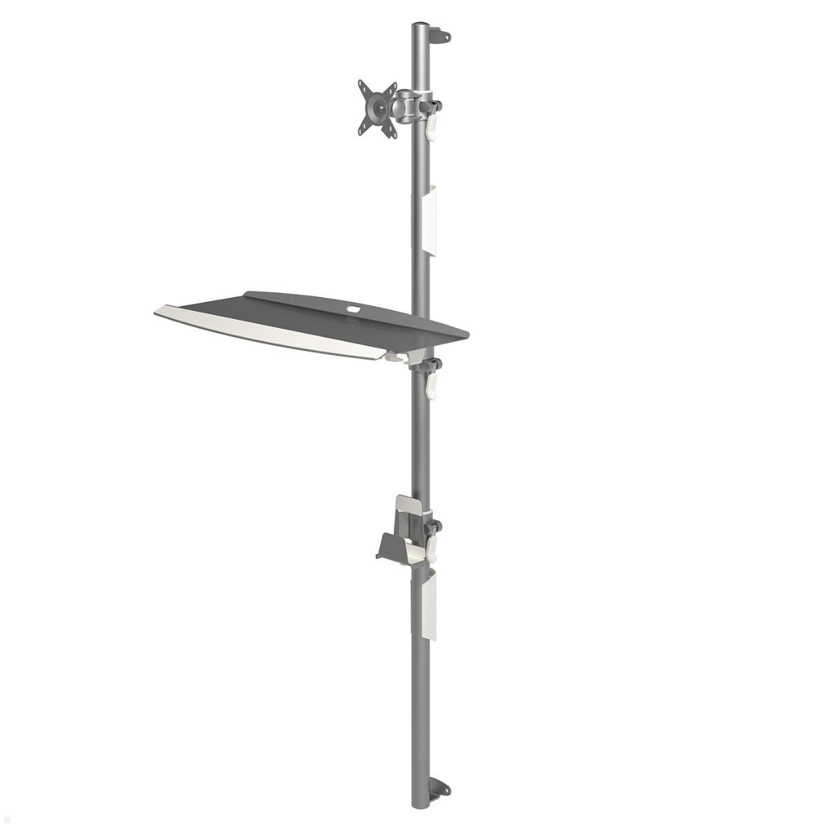 Dataflex Viewmate Dateneingabe Arbeitsplatz Monitor Wandhalterung mit Tastatur Halterung (52.732) Image