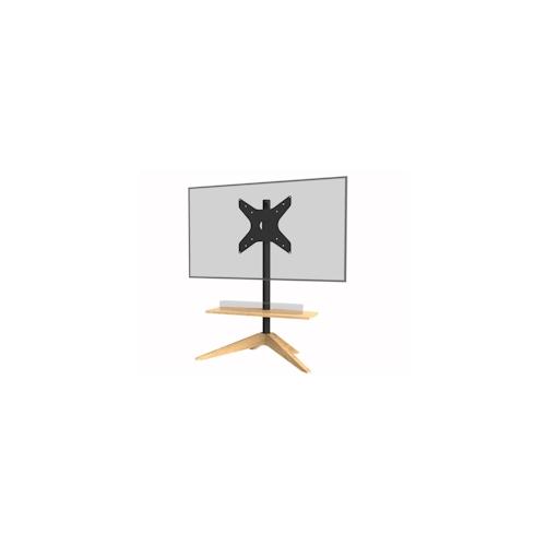 Cavus CROSS TV Ständer 32-65 Zoll, Säule 1200 mm, Eiche