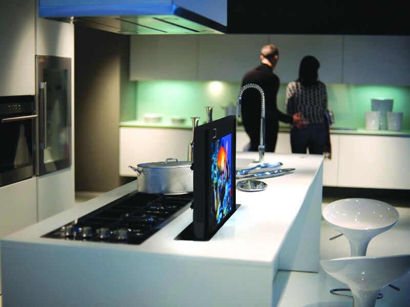 VENSET TS700A elektrischer Einbau TV Lift, 700mm Hub Image