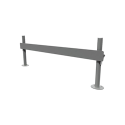 Dataflex Viewmate Slatwall Schienensystem - Tisch 1200mm (52.112) Image