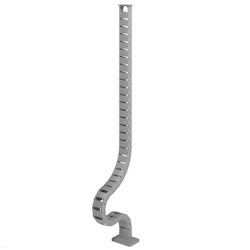Dataflex Addit Kabelführung/Kabelwurm für Steh-Sitz Tisch 130 cm, grau (34.472) Image