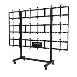 peerless DS-C555-3X3 portabler Videowand-Wagen Image