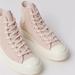 Converse Shoes | Converse Chuck 70 Leather High Top Sneaker Fable Pink Women’s Size 9.5 | Color: Pink/White | Size: 9.5